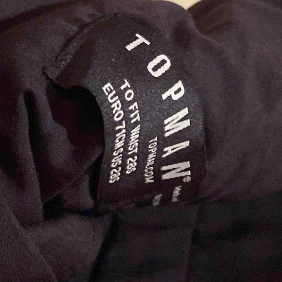 Mean Topman dress pants. Grey check add. Brand new. - Picture 2 of 3